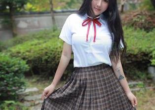 模范学院 – 陈怡曼的女神图包，谁说只有电影里的女神才迷人？她这么一看，连我都傻了！