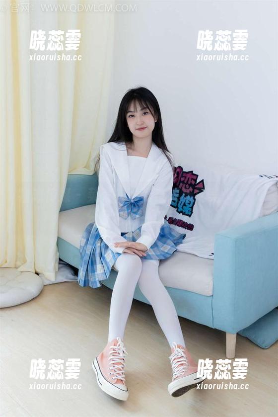 物恋传媒 - 菜菜一秒变身双马尾美少女，分享也是一门艺术